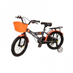 Vélo pour Enfants avec Panier Orange - GME186