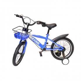 Vélo pour Enfants Bleu avec Panier - GME187