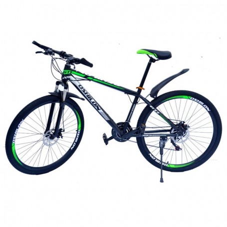 VTT Noir et Vert pour Adolescents et Adultes - GME190