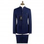 Costume Mao Bleu Nuit - Élégance Dakar - CTM370