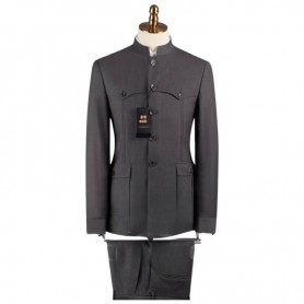 Costume Mao Gris Anthracite - Classe Dakaroise - CTM373