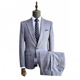 Costume Premium Gris Homme - CTM377