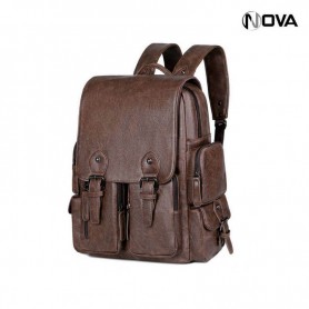 Sac a dos en cuir Premium Coffee SC2540