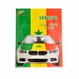 Couverture de Capot de Voiture - Drapeau du Sénégal - SN67