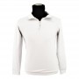 Pull Blanc Col Montant Homme - Chic et Tendance - BLS100