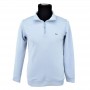 Pull Col Zippé Bleu Homme - Élégance Casual - BLS101