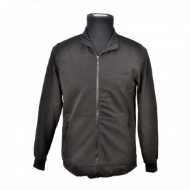 Blouson Noir Homme Zippé - Style et Confort - BLS103