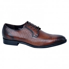 Chaussure Cuir Marron Ombré Style Oxford - Homme - 40 à 48 - CDV1618