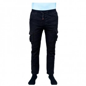 Pantalon Cargo Noir Polyvalent - PTL506