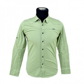Chemise Verte Confortable Ajustée - CHM960
