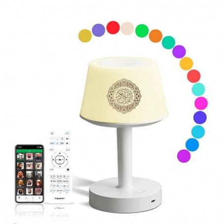 Lampe Veilleuse Lecteur Coran Electronique Sans Fil EQUANTU SQ917