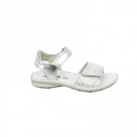 Sandale Cuir Argenté Enfant Orthopédique - Élégance et Confort - ENF523