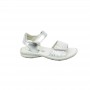 Sandale Cuir Argenté Enfant Orthopédique - Élégance et Confort - ENF523