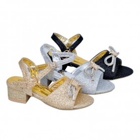 Sandales Paillettes Petite Fille 25 à 30  - ENF527