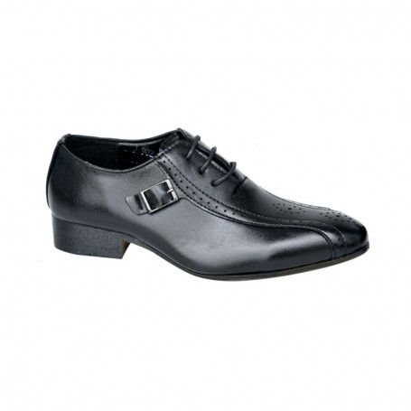 Chaussures Boucle Noir Enfant 31 à 41 - ENF538