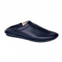 Babouche Homme Orthopédique Cuir Noir - SDL1892