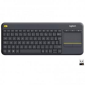Logitech K400 Plus Clavier Sans Fil Touch TV - Pavé Tactile - AZERTY