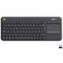 Logitech K400 Plus Clavier Sans Fil Touch TV - Pavé Tactile - AZERTY