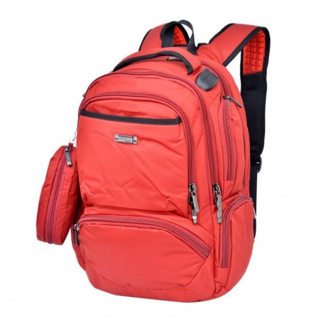 Sac à Dos Rouge Éclatant et Spacieux - SC2629