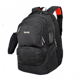 Sac à Dos Noir Confortable pour Utilisation Quotidienne - SC2651