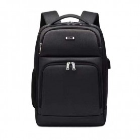 Sac à Dos Noir Classique pour Quotidien Actif - SC2657
