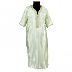 Boubou Vert Pale pour Homme - Élégance Assurée - CHM987