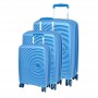 Set de valises bleues – ABS Résistant - Protection et mobilité - VLS345