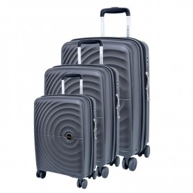 Set de valises noires – Design élégant et sécurité – VLS347