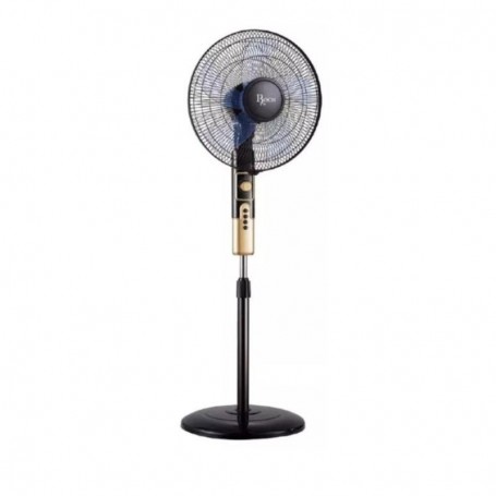 Ventilateur Roch RSF-1804-D sur pied - 18 pouces - noir dorée