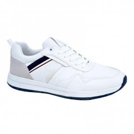 Baskets blanches sportives pour homme - SNK349