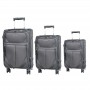 Ensemble de valises noires 3 pièces - Élégance et robustesse – VLS349