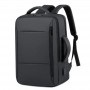 Sac à dos moderne en nylon noir - Professionnel et pratique - SC2687
