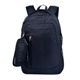 Sac à dos noir polyvalent et discret - SC2716
