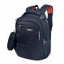 Sac à dos noir multifonction avec compartiments multiples - SC2724