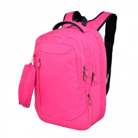 Sac a Dos Loupin 724 Robuste Avec Trousse Rose SC2730