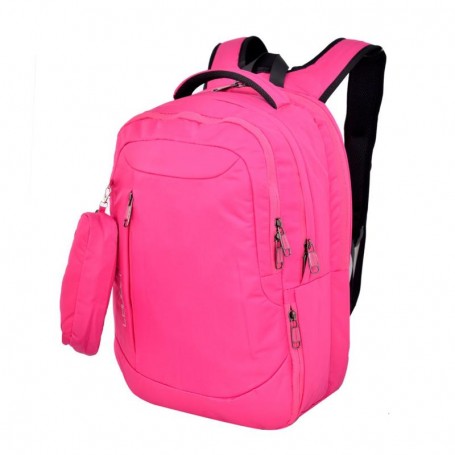 Sac a Dos Loupin 724 Robuste Avec Trousse Rose SC2730