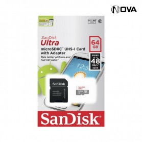 Carte mémoire pour mobile et tablette 64Go KEY25