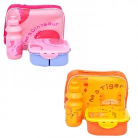 Kit Repas Enfant - Boîte à Lunch - Gourde avec Sac Isotherme - GDE429
