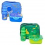 Kit Repas Enfant - Sac Isotherme - Boîte à gouter et Gourde - GDE430