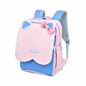 Sac à dos enfant orthopédique et adorable avec oreilles de chat - SC2773