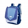 Sac à dos enfant orthopédique - Bleu pastel et marine - SC2775