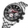 Montre homme à quartz multifonctionnelle - Naviforce NF9222 Silver