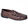 Mocassins Homme Marron Carreaux - Style Chic et Confort - MOC560