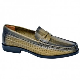 Mocassins Homme Marron Bicolore - Raffinés et Originaux - MOC569