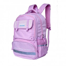 Sac à dos violet enfant avec compartiments ergonomiques - SC2812
