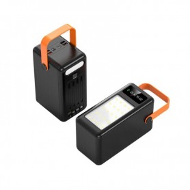 Power Bank 120000MAH - 1 Entrée Micro Type-C - 4 Sorties USB - BRK-PB01