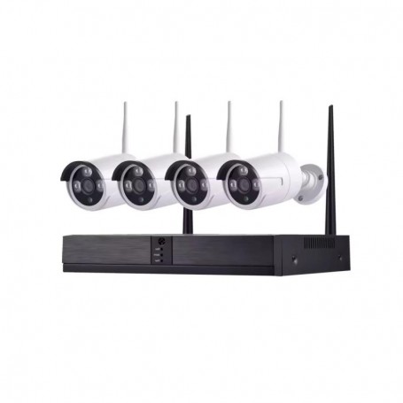 NVR Kit Camera Surveillance 4CH - Sans Fil 5G