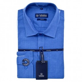 Chemise homme bleue slim fit confortable et élégante - CHM997