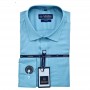 Chemise homme turquoise slim fit élégante et moderne - CHM999