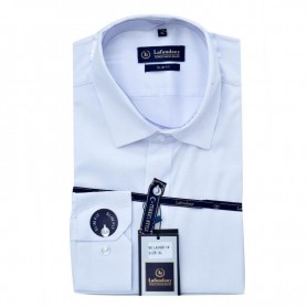Chemise homme blanche slim fit élégante et formelle - CHM1015